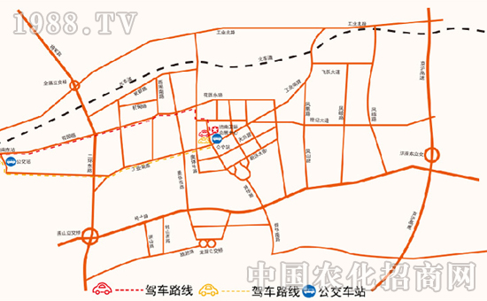 2015濟(jì)南農(nóng)資博覽會(huì)交通路線