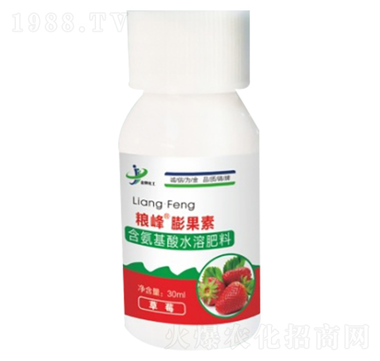 草莓專(zhuān)用含氨基酸水溶肥料 糧峰·膨果素 金牌化工