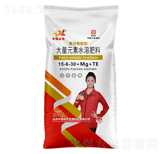 �۹Ȱ����ʹ���Ԫ��ˮ�ܷ���15-6-30+Mg+TE-�ƹ�ʯ